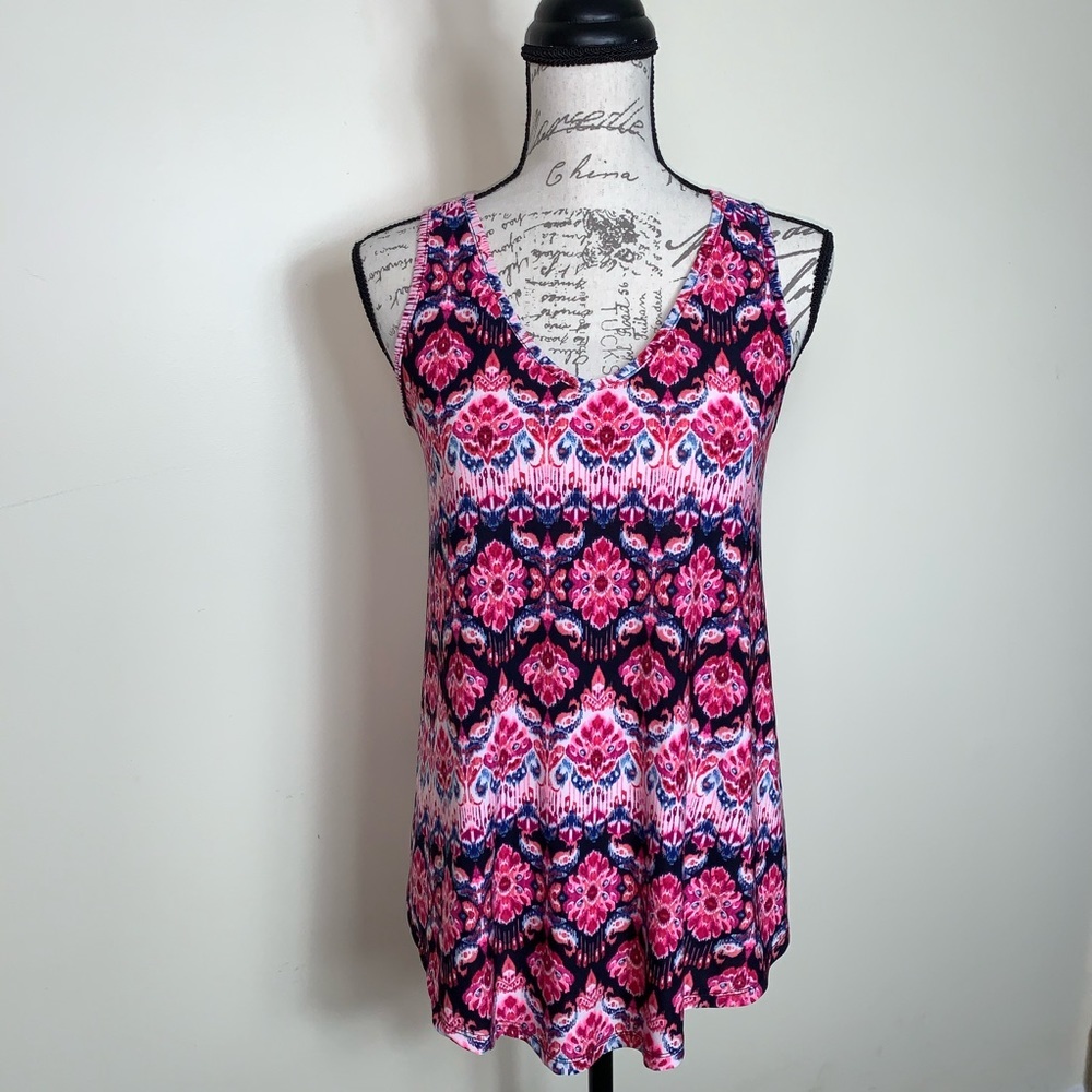 Epilogue Sleeveless Colorful‎ Bright Boho V-neck